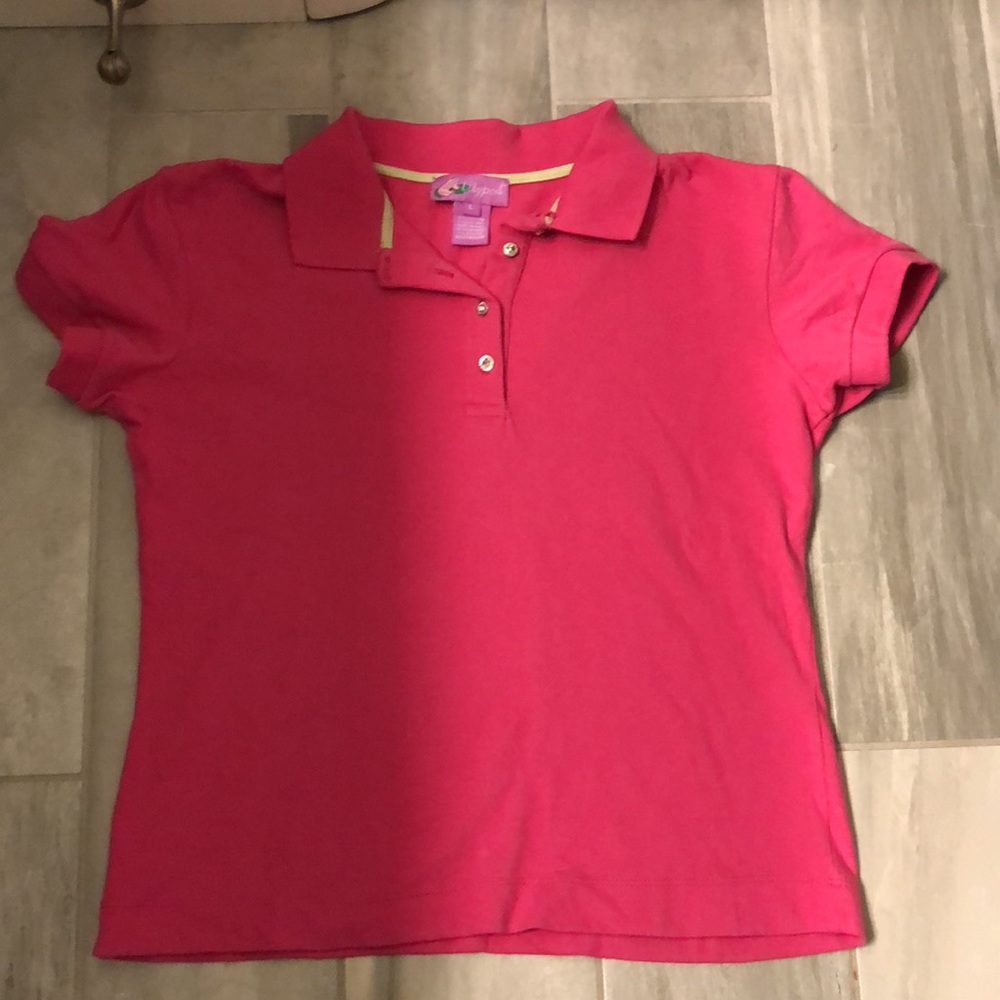 Lilypod Hot Pink Polo Shirt
